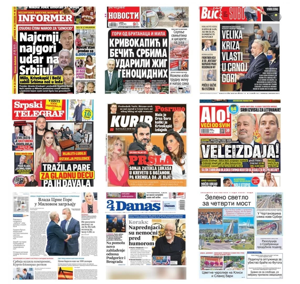 Srbi(ja) - slijepac kod očiju - slika 1