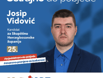 Josip Vidović: Prvo riješiti nacionalna pitanja