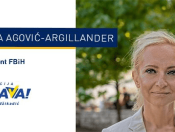 Amina Agović-Argillander: Ja sam kandidat iz dijaspore