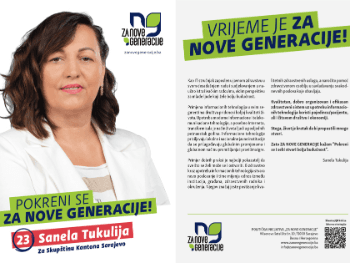 Sanela Tukulija:  Ovo je moja prva kandidatura i uopće bavljenje politikom