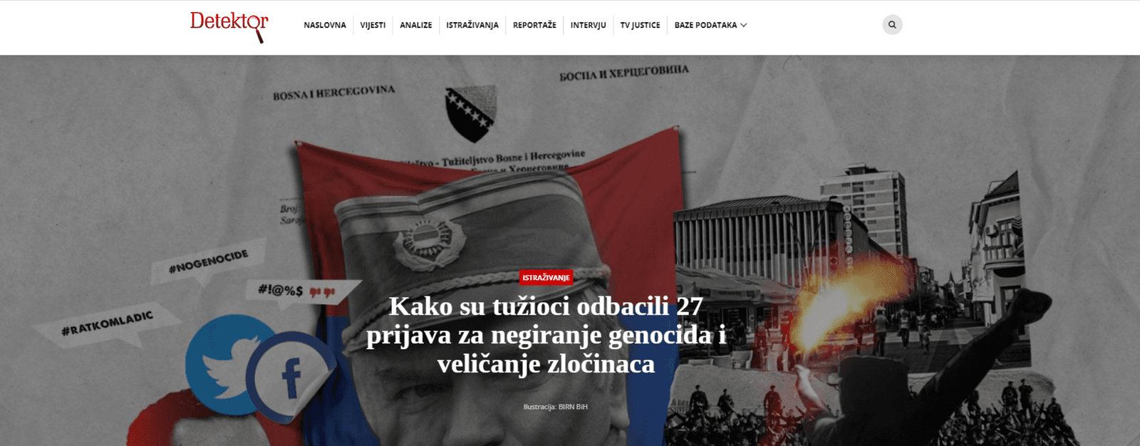 BIRN: Kako su tužioci odbacili 27 prijava za negiranje genocida i veličanje zločinaca - slika 1
