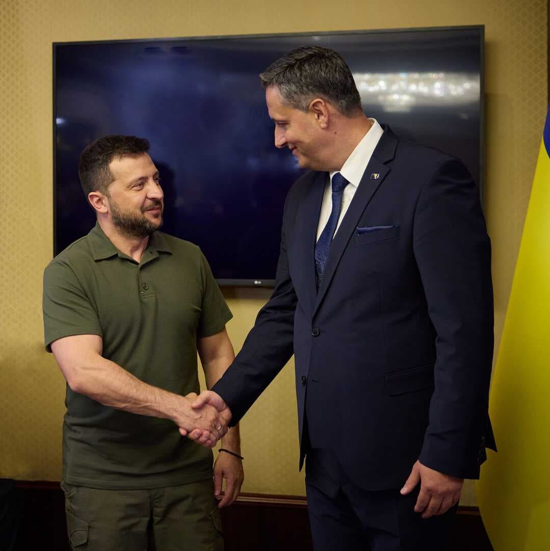 Bećirović o posjeti Ukrajini, ruskom ambasadoru, Trojki i sebi - slika 1