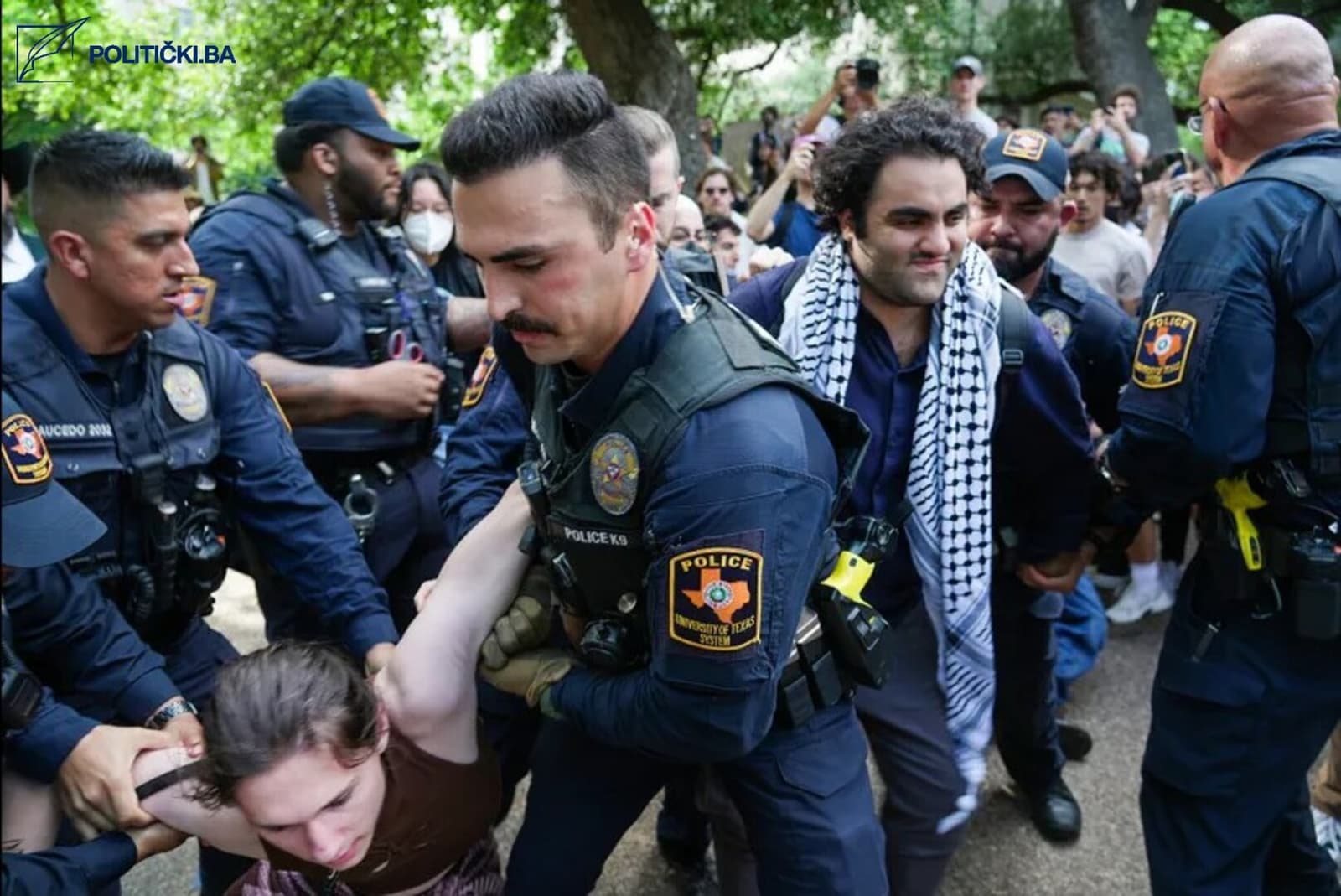 Masovne propalestinske studentske demonstracije potresaju SAD - slika 1