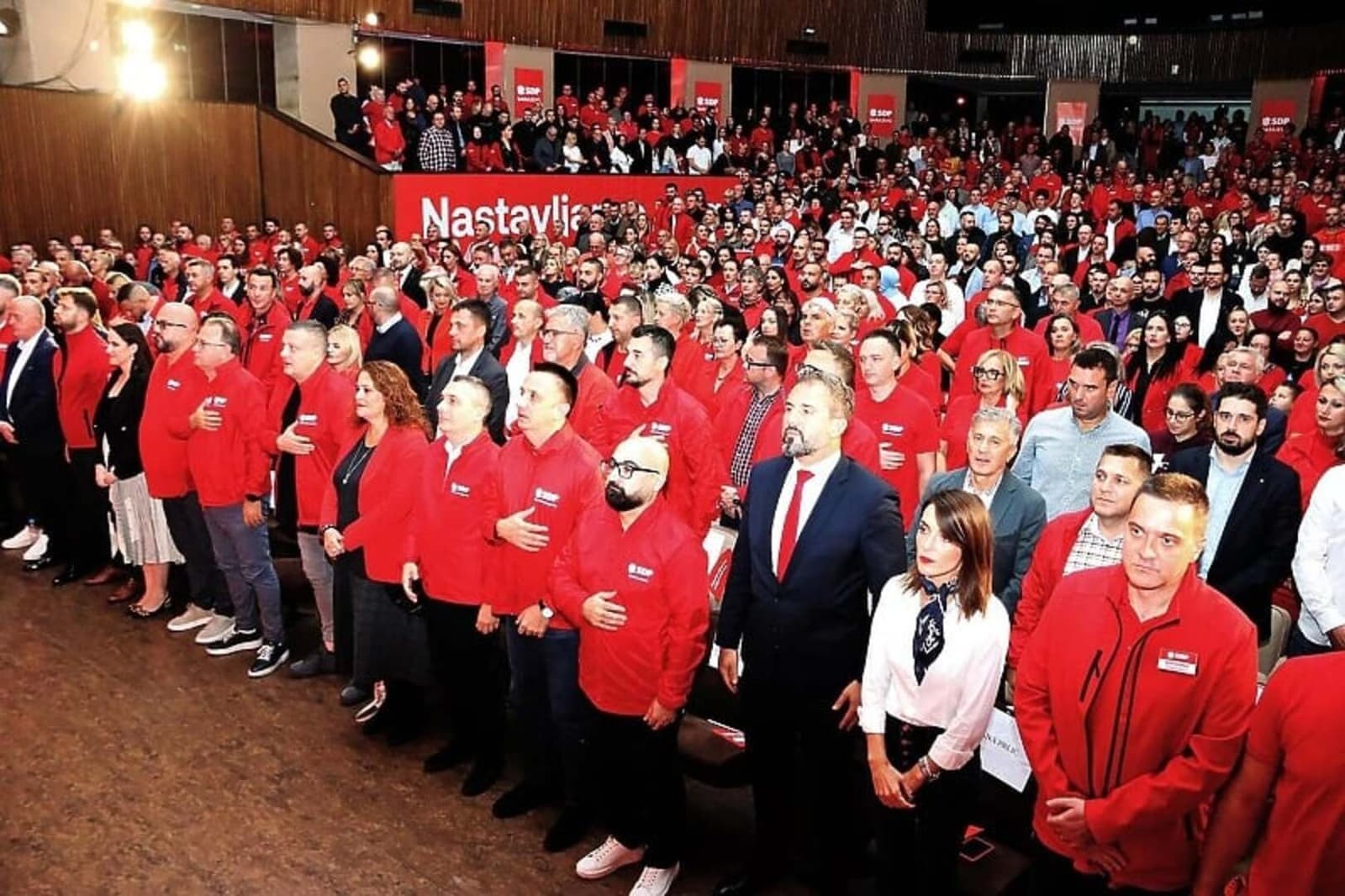 SDP održao završni skup pred nedjeljne izbore - slika 1