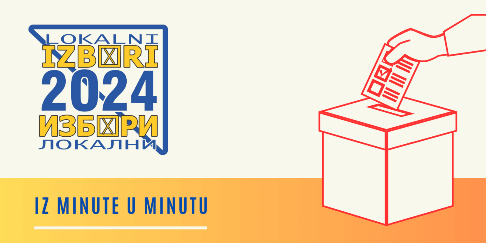Nema promjena u rezultatima lokalnih izbora, obrađeno 96 posto - slika 1
