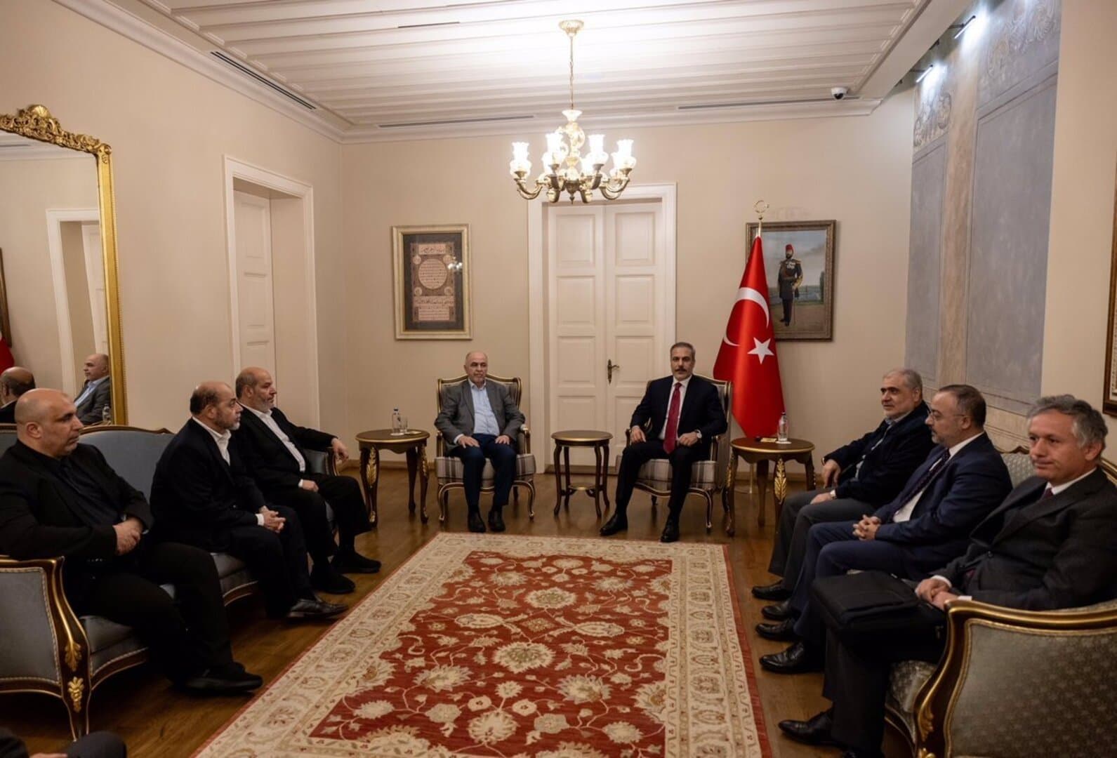 Šef diplomatije Turske razgovarao s delegacijom Hamasa - slika 1