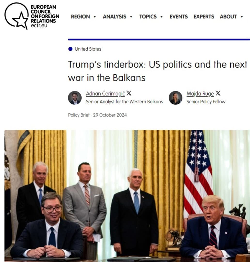 Analiza: Hoće li Trump donijeti rat u Bosni i na Kosovu? - slika 1