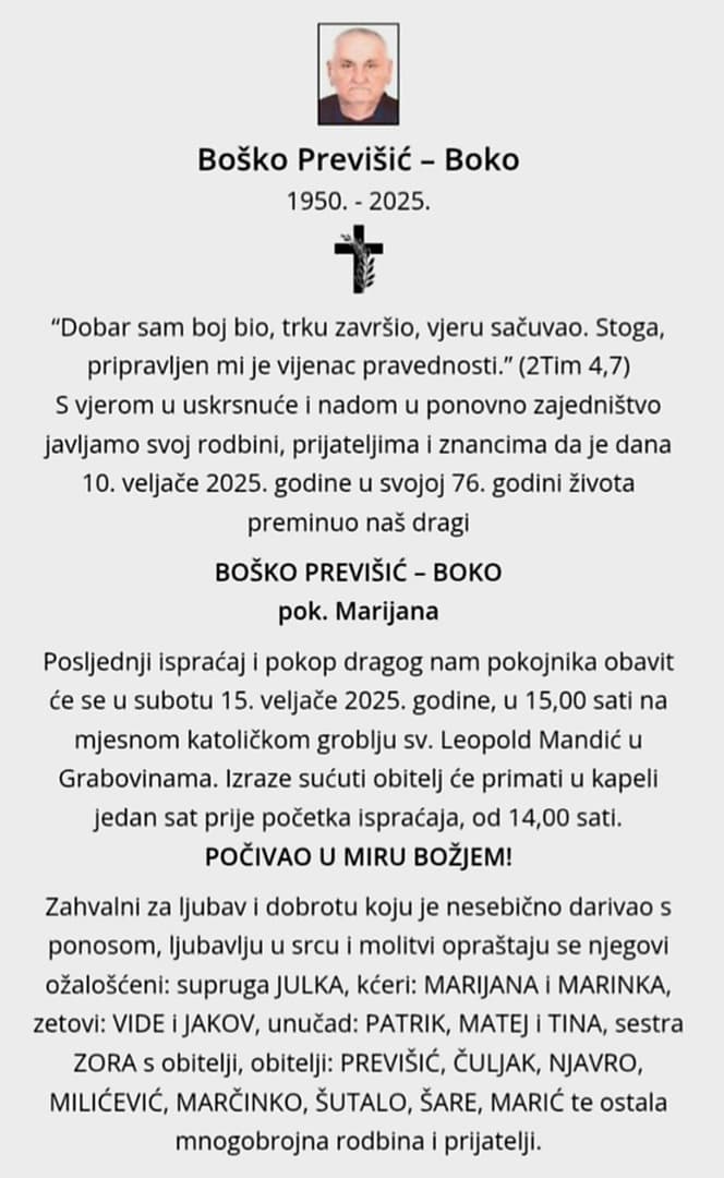 Krep'o je ratni zločinac Boško-Boko Previšić... - slika 2
