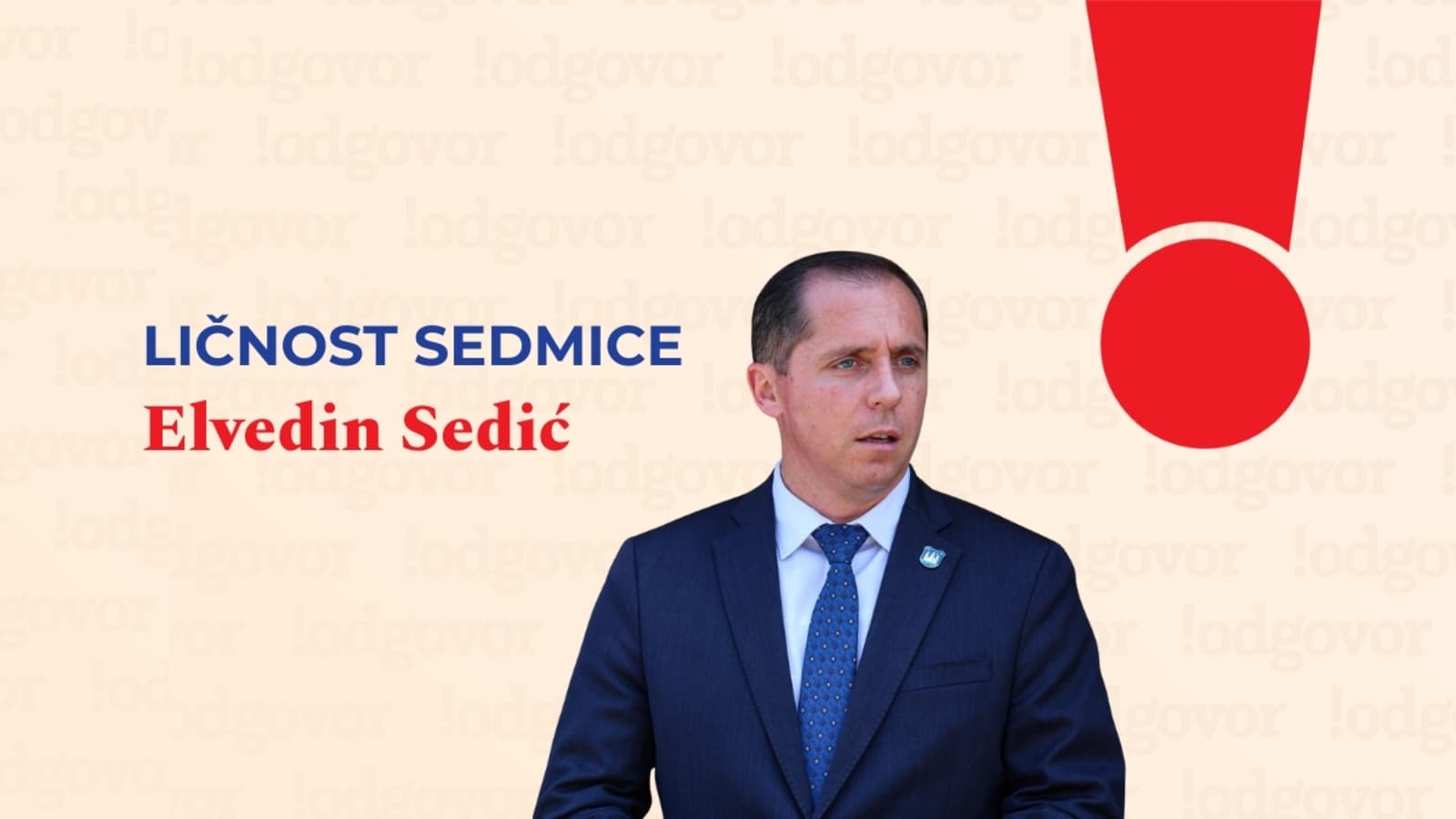 Elvedin Sedić, lider u nastajanju - slika 1