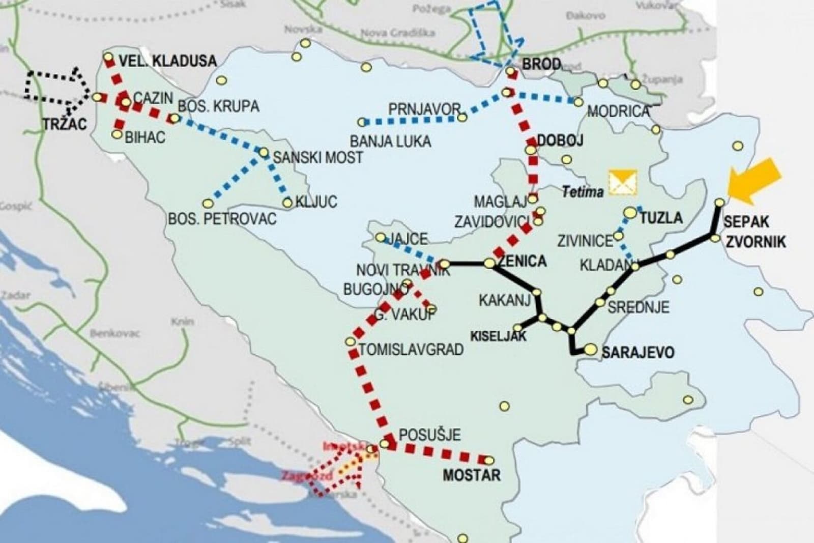 Trojka izbacuje BH Gas iz Južne plinske interkonekcije - slika 1