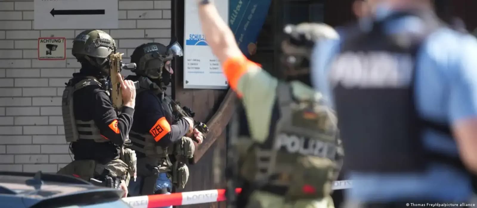 Taoci u banci u njemačkom gradu Zincig oslobođeni bez povreda - slika 1