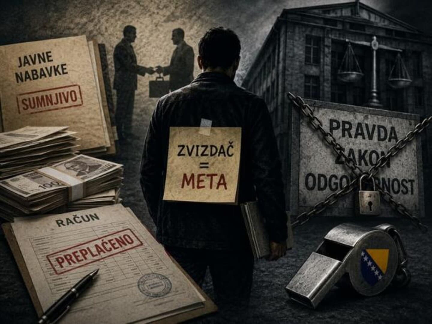 BiH "zarobljena država": Sve rjeđe prijavljujemo korupciju - slika 1