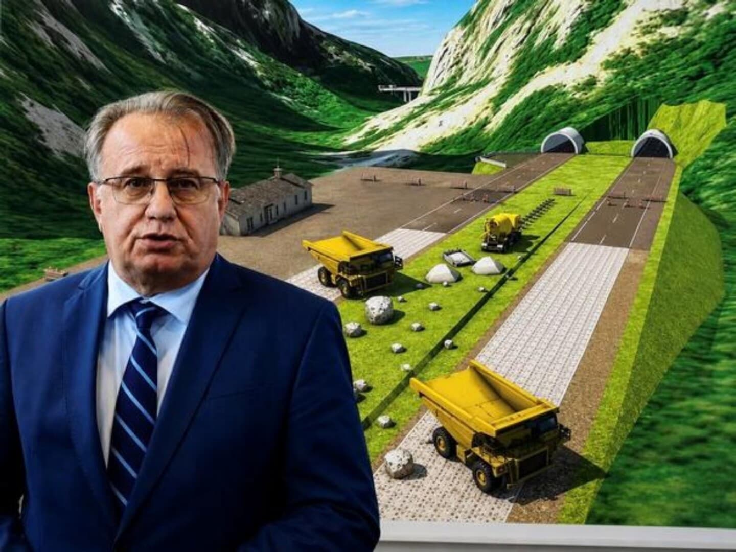 Nikšić: Američke kompanije žele preuzeti finansiranje i izgradnju dijela Koridora 5C, uključujući tunel Prenj - slika 1