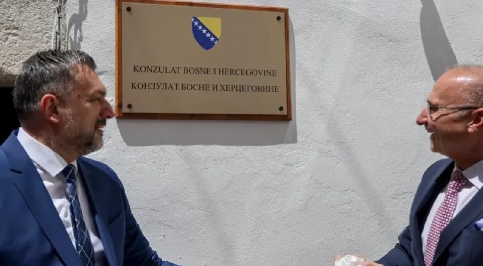 Konaković i Grlić-Radman u Zadru otvorili Konzulat Bosne i Hercegovine - slika 1