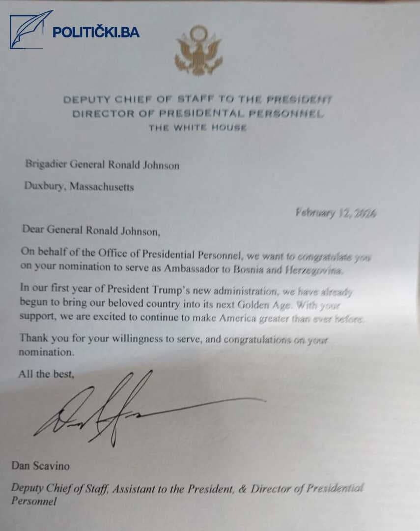 Trumpov ambasador u BiH na čekanju - slika 1