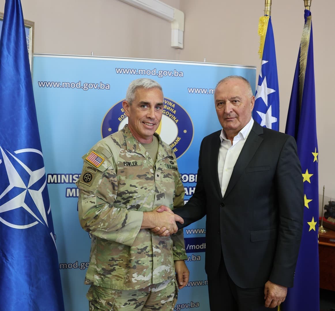 Novi komandant NATO u BiH preuzima dužnost - slika 1