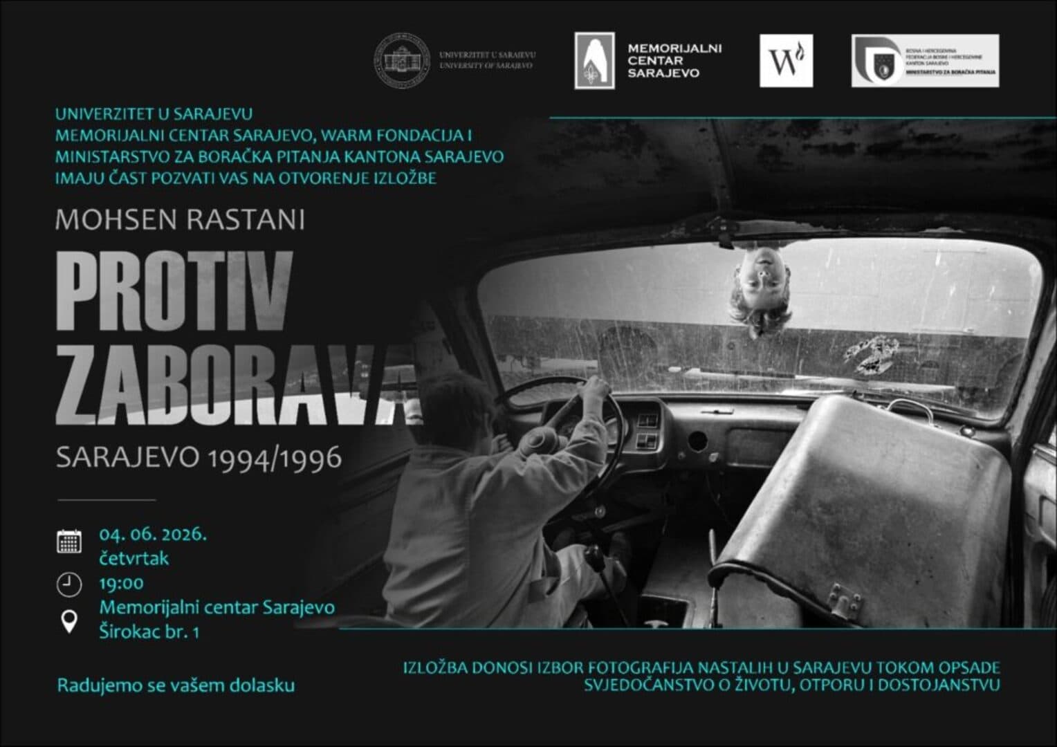 U Sarajevu najavljena izložba „Standing to Remember: Sarajevo 1994–1996“ iranskog fotografa Mohsena Rastanija - slika 1