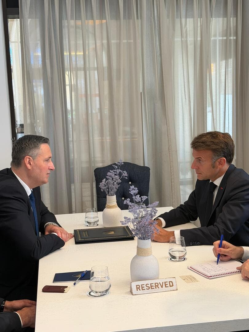 Bećirović razgovarao s Macronom - slika 1