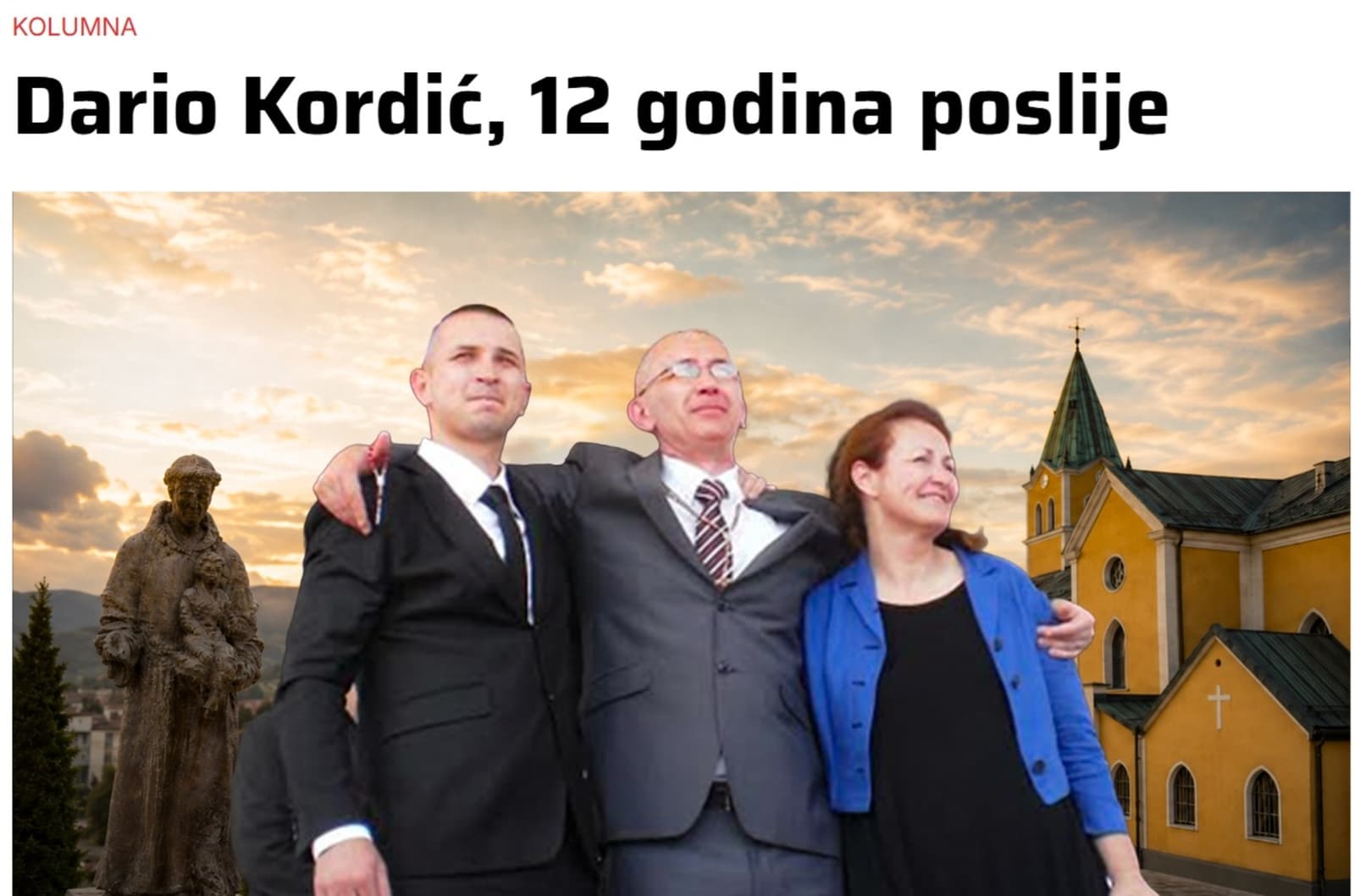 SKANDAL! Portal iz Busovače objavio odu ratnom zločincu - slika 1