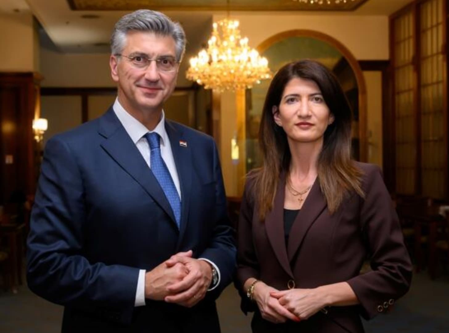 Plenković dao podršku Darijani Filipović za člana Predsjedništva BiH - slika 1