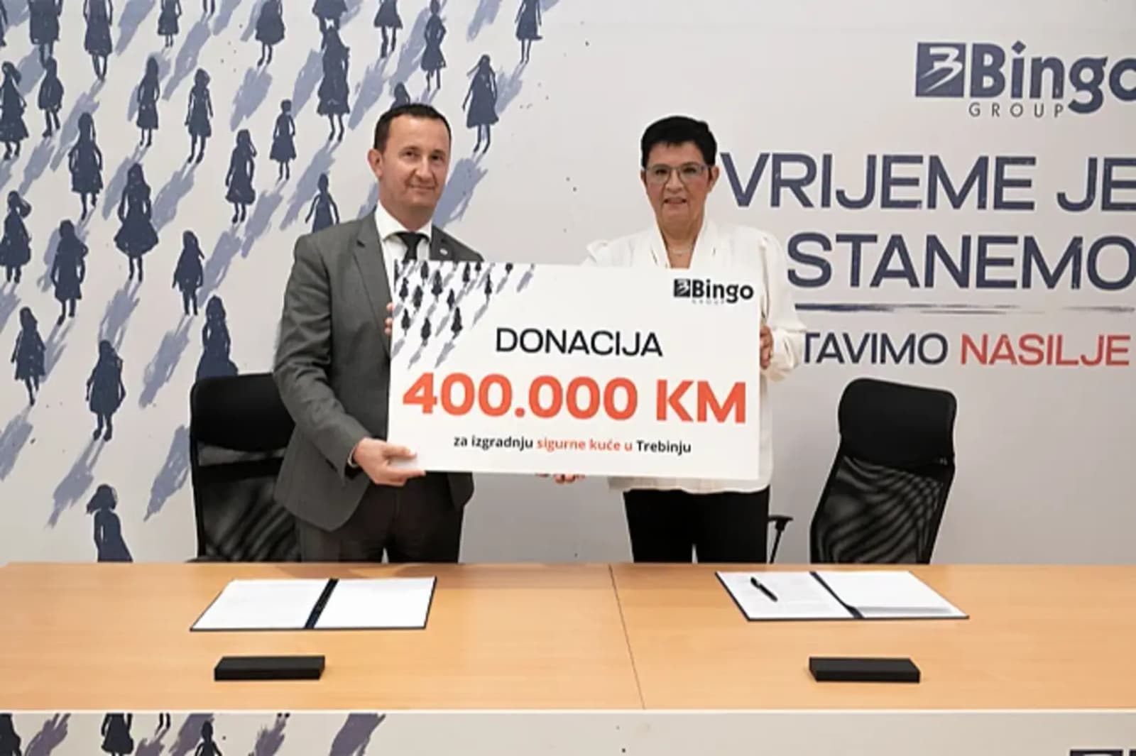 Počeli radovi na izgradnji prve sigurne kuće u Istočnoj Hercegovini: Bingo Group donirala 400.000 KM - slika 1