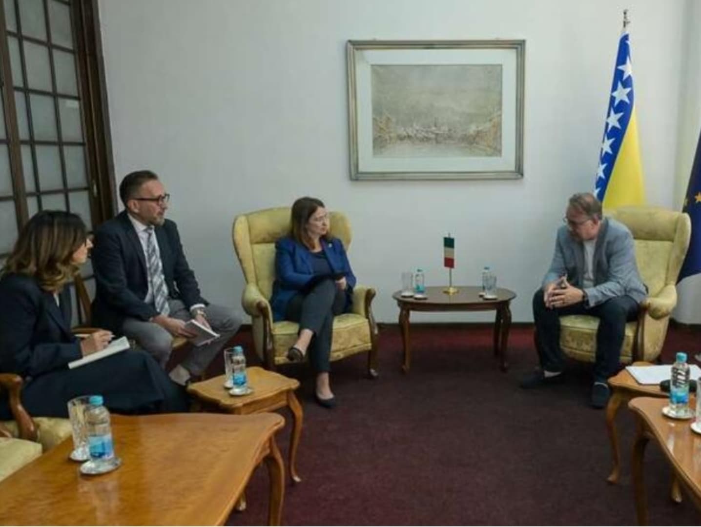 Nikšić i Lakić razgovarali s italijanskim partnerima: U fokusu nova ulaganja u FBiH - slika 1