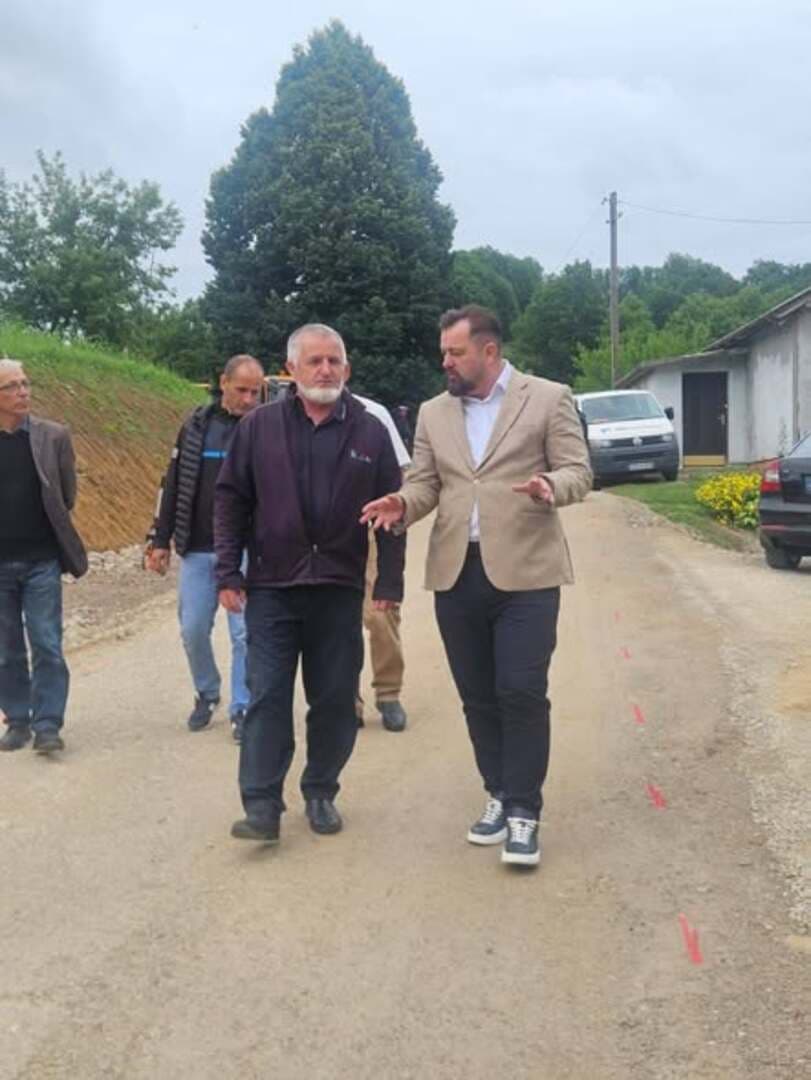 Rekonstruisana dionica puta Brdo Hadžića – Kordon puštena u saobraćaj - slika 1