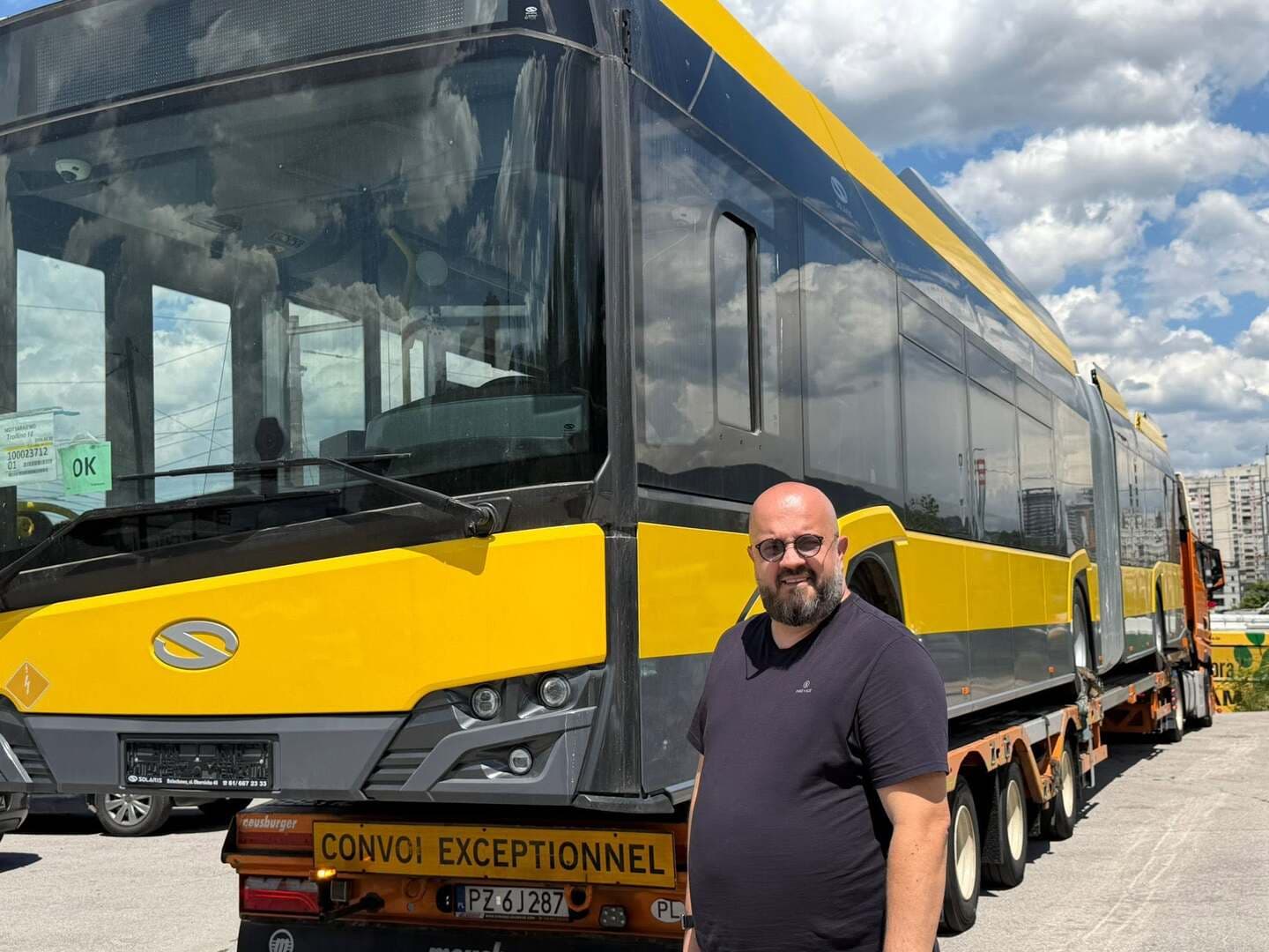 Stigao prvi novi trolejbus u Sarajevo: Nastavlja se obnova voznog parka - slika 1