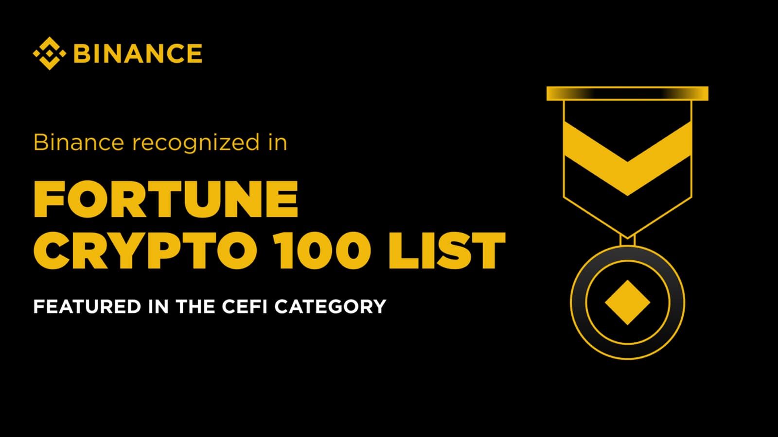 Binance uvršten na prvu Fortunovu Crypto 100 listu među najutjecajnije kompanije koje oblikuju budućnost digitalne imovine - slika 1