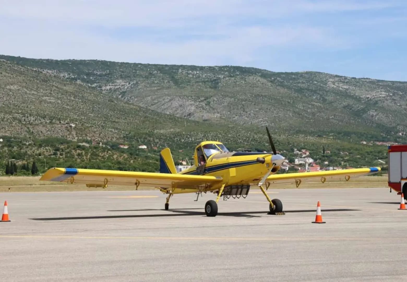Vlada Federacije BiH osigurala nova 3 miliona KM za Aerodrom Mostar: Dodatnih 1.8 miliona za Air Tractore - slika 1
