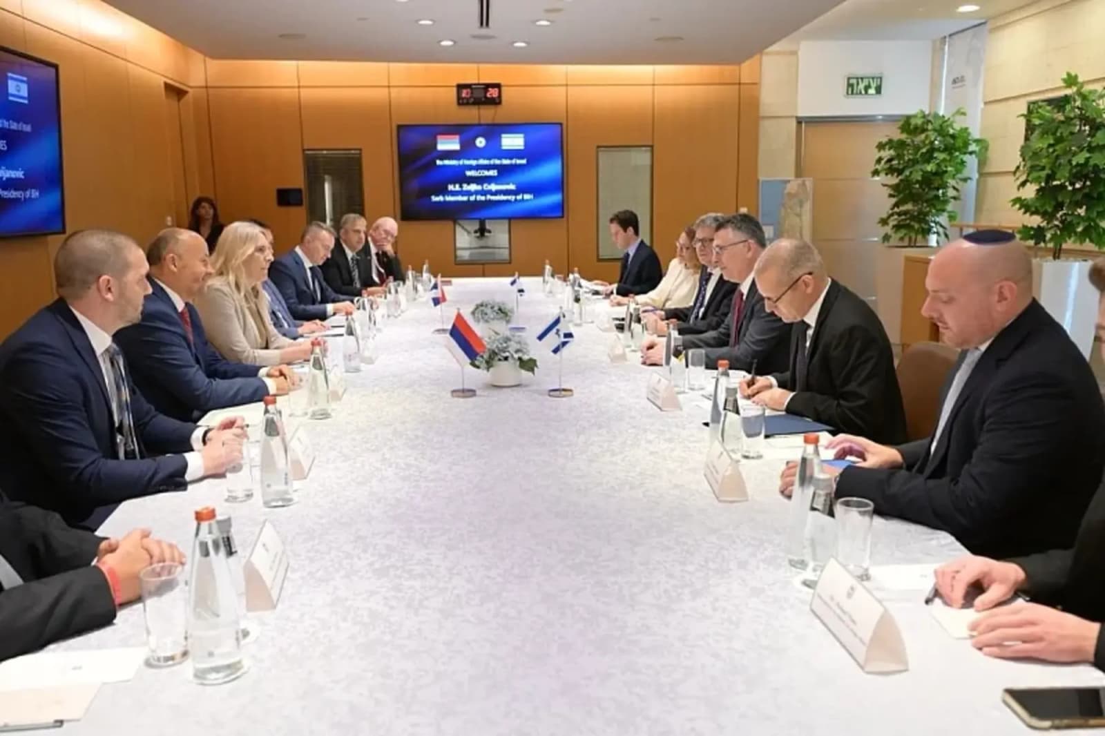 Cvijanović u Izraelu bez zastave BiH, predstavljana kao "srpski član" - slika 1