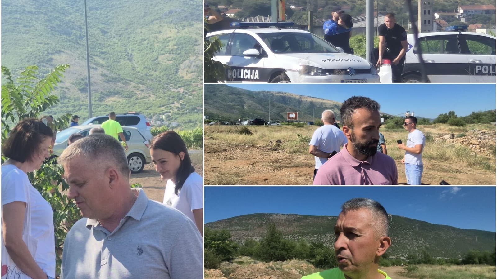 Požar na deponiji Uborak napravio problem s odlaganjem smeća, mještani blokirali put i odvoz smeća na obalu jezera - slika 1