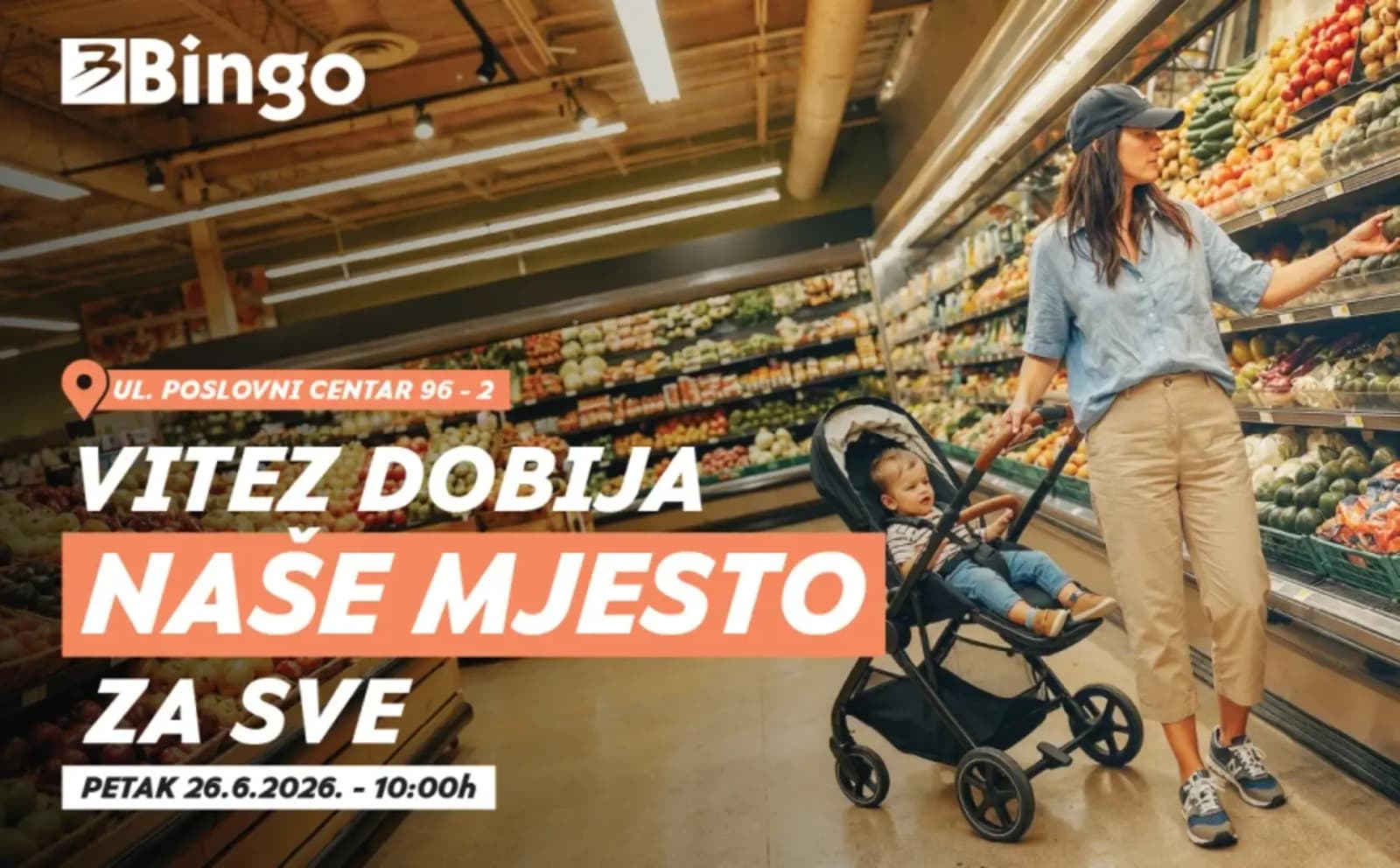 Investicija vrijedna više od 10 miliona KM: Vitez dobija prvi Bingo hipermarket - slika 1