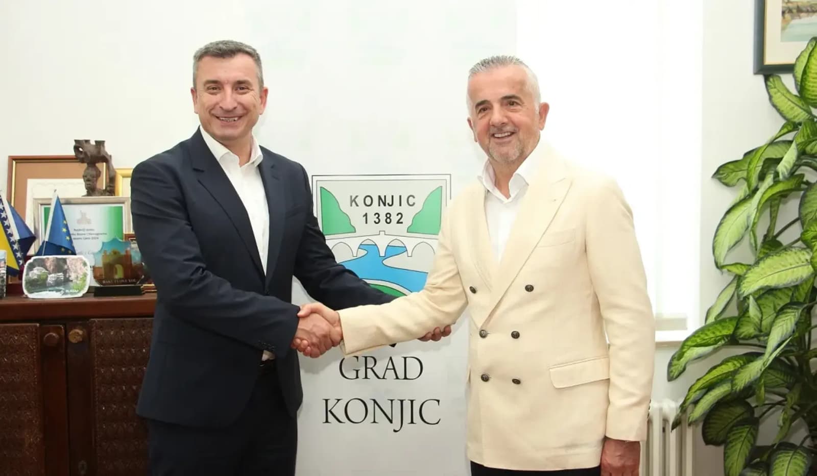 Švicarski milijarder posjetio rodni Konjic i najavio nastavak podrške - slika 1