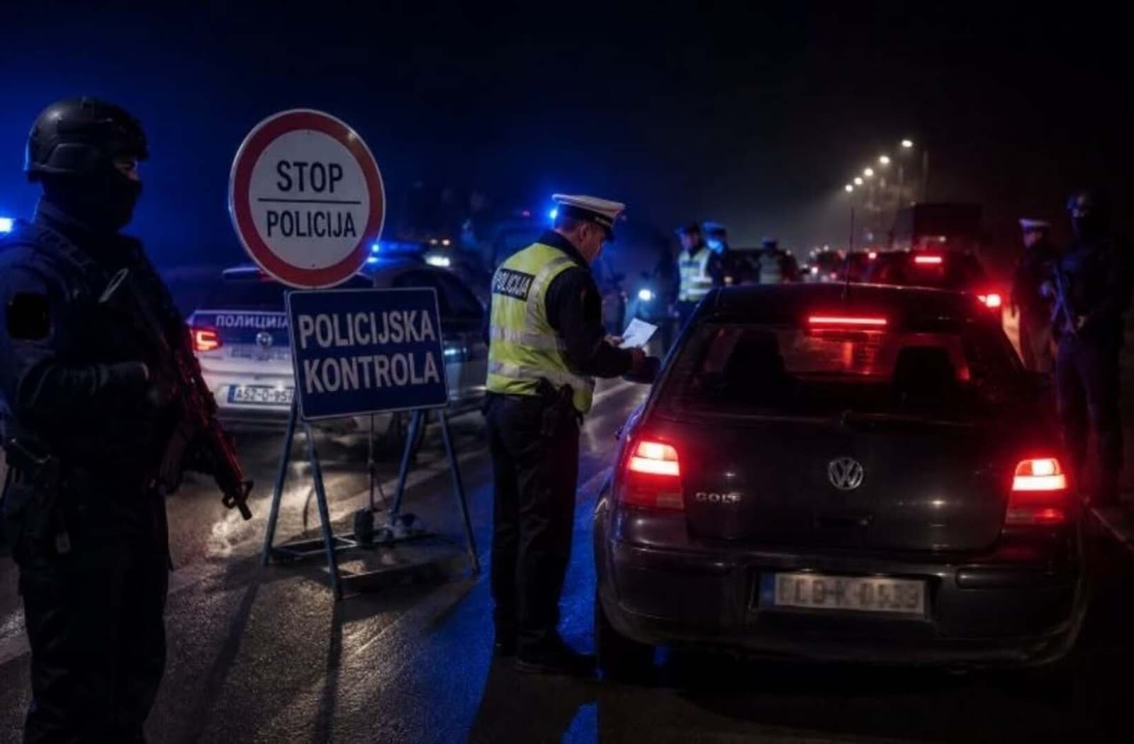 Policija Rs s dugim cijevima zaustavila kolonu navijača BiH u Zvorniku nakon pobjede nad Katarom. Oštra reakcija Ramiza Salkića - slika 1