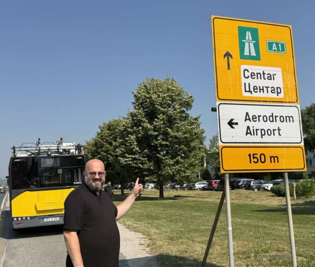 Sarajevo: Obavljena prva testna vožnja novog Solaris trolejbusa - slika 1