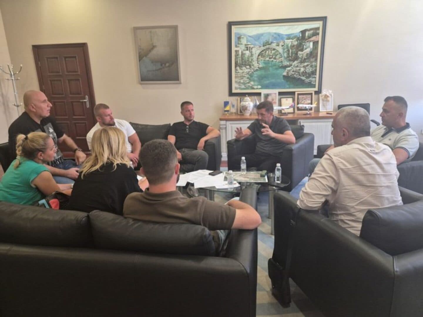 Grad Mostar: Održan sastanak sa predstavnicima stanovnika Zalika - slika 1