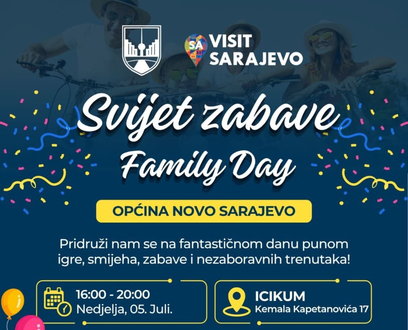 Novo Sarajevo organizuje „Family Day“ na Grbavici: Dan ispunjen igrom, sportom i zabavom za cijelu porodicu - slika 1