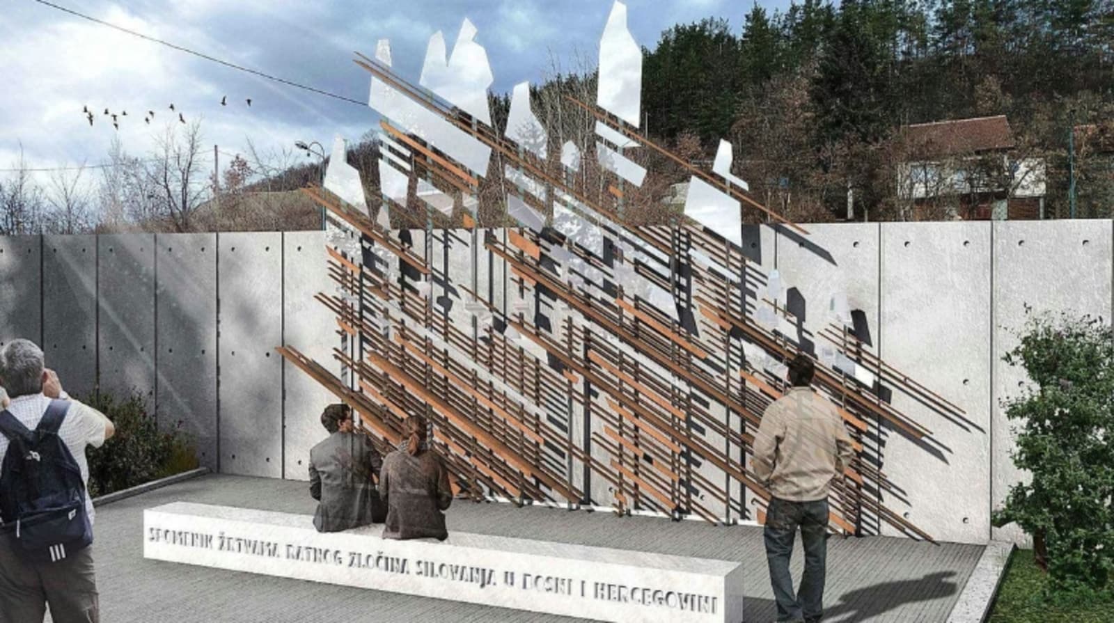 Prvi spomenik žrtvama silovanja u BiH gradi se u bivšem logoru "Kon-Tiki" - slika 1
