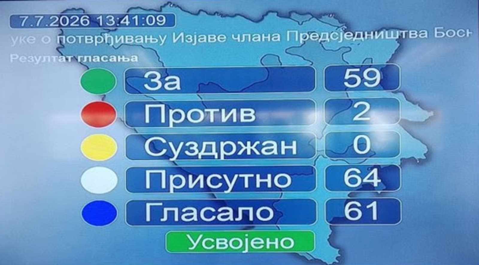NSRs potvrdila veto Željke Cvijanović: Entitetski parlament odbacio odluku o imenovanju Komisije za spomenike BiH - slika 1