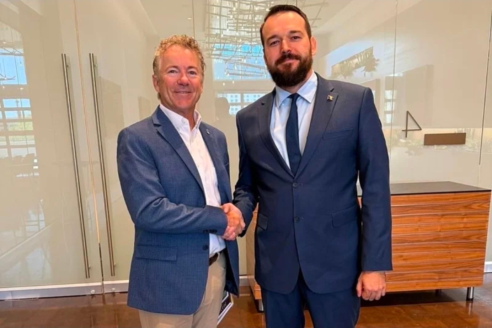 Čavalić razgovarao sa američkim senatorom Random Paulom o Bosni i Hercegovini - slika 1