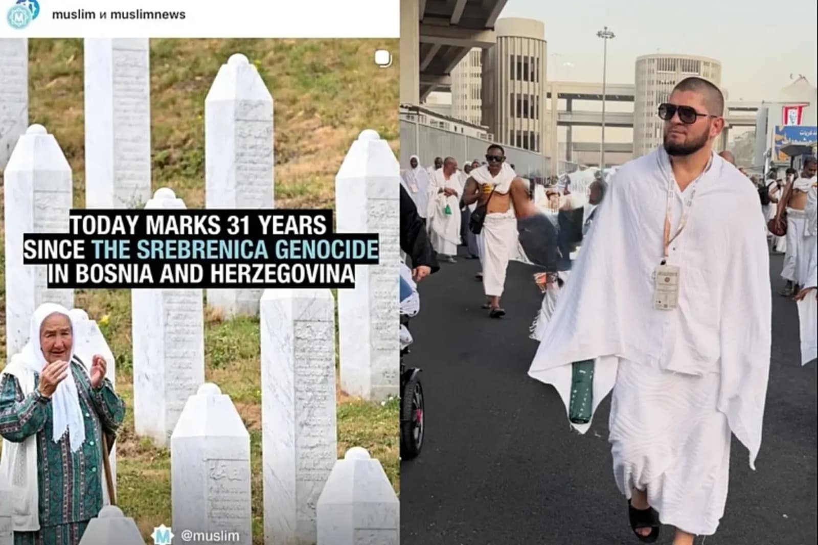 Nurmagomedov odao počast žrtvama genocida u Srebrenici, objavu vidjeli milioni ljudi - slika 1