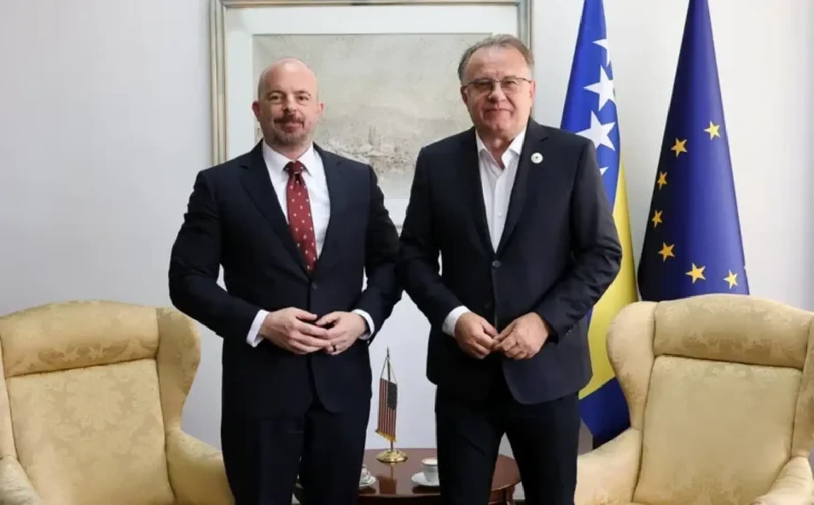 Sastali se Nikšić i Ginkel: Prioritet nastavak realizacije strateških energetskih projekata - slika 1