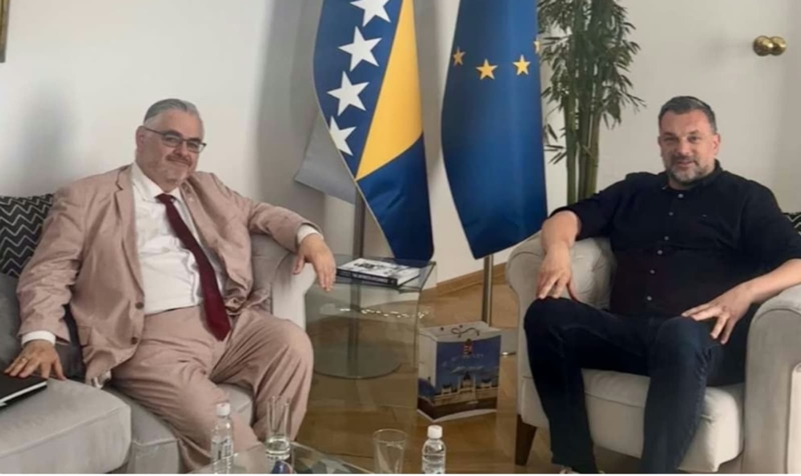 Konaković i Louis J. Crishock razgovarali o političkoj situaciji u BiH i ulozi OHR-a - slika 1