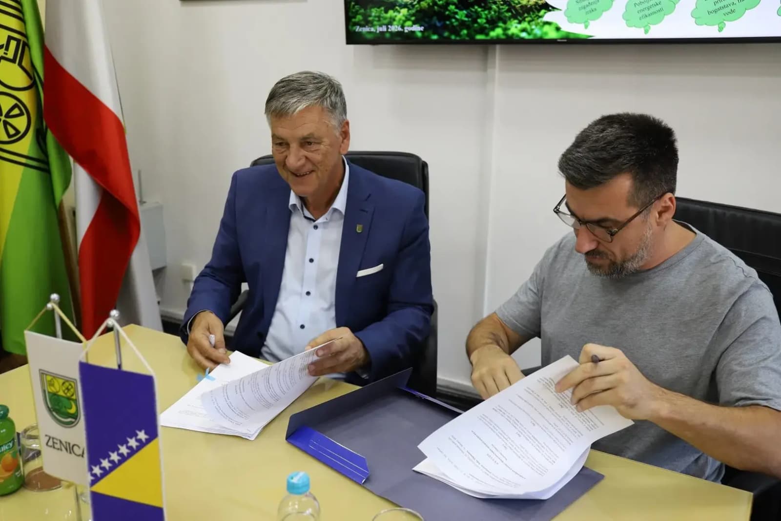 Grad Zenica nastavlja ulagati u zaštitu okoliša: Potpisani ugovori s 12 nevladinih organizacija - slika 1