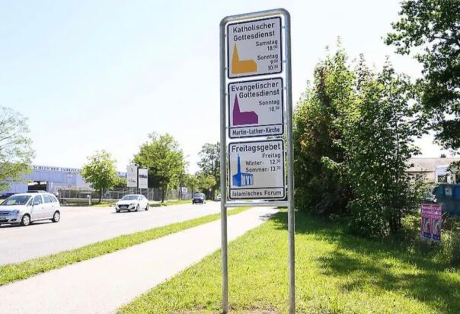 Grad u Njemačkoj prvi postavlja znak za muslimansku molitvu - slika 1