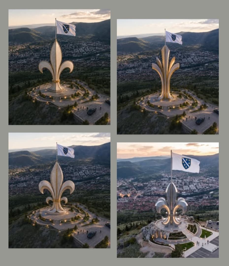 Kajan objavio idejna rješenja Ljiljana na Fortici iznad Mostara - slika 1