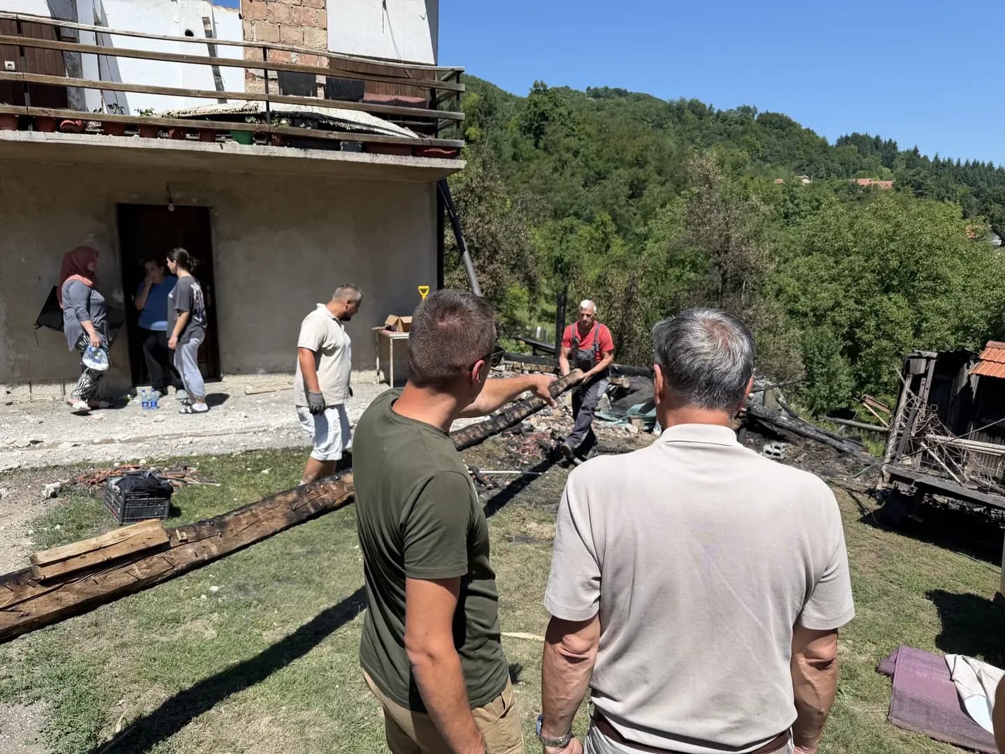 Gradonačelnik Kasumović: Porodica Haseljić nije sama, Zenica je uz svoje sugrađane u najtežim trenucima - slika 1