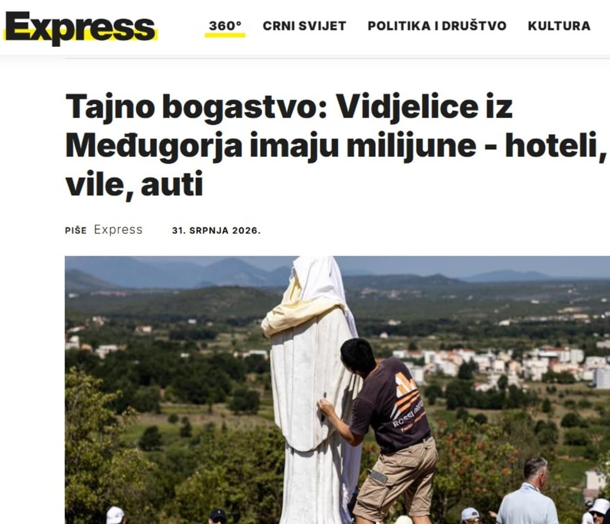 "U Međugorju se plaća samo kešom. Računi se rukom pišu" - slika 1