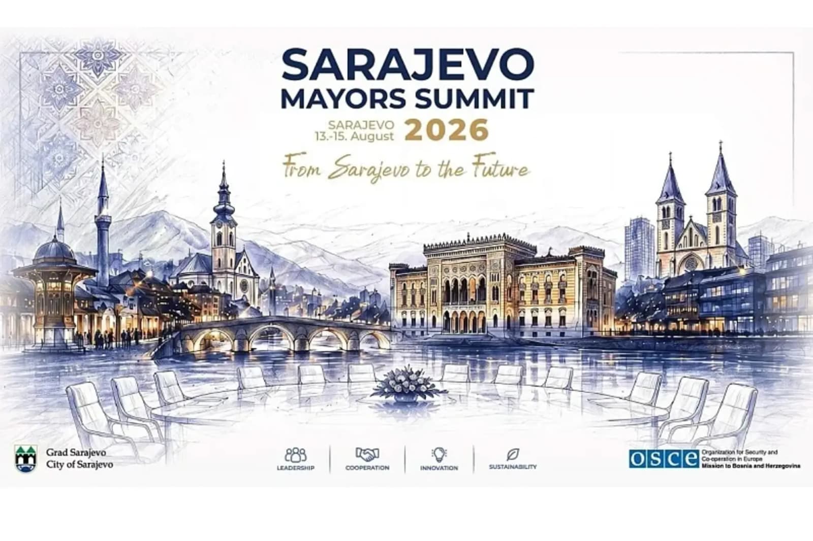 U Sarajevo dolaze gradonačelnici evropskih metropola: 14. augusta otvaranje "Sarajevo Mayors Summita" - slika 1